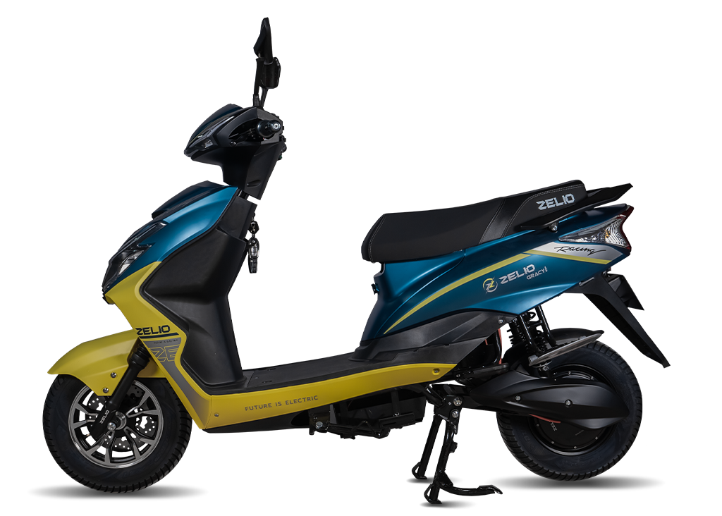 Blue Scooter
